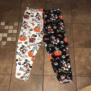 Juniors Mickey & Friends Halloween PJ’s/Loungewear